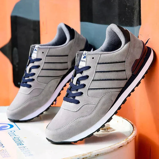 Classic Men's Sneakers, Minimalist Design, Superior Comfort, Durable Construction, Versatile for Casual and Semi-Formal Wear-1
