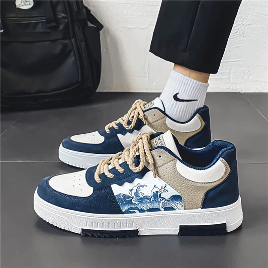 Elegant Men's Leather Shoes with Padded Insole for Comfort and Versatile Style-1
