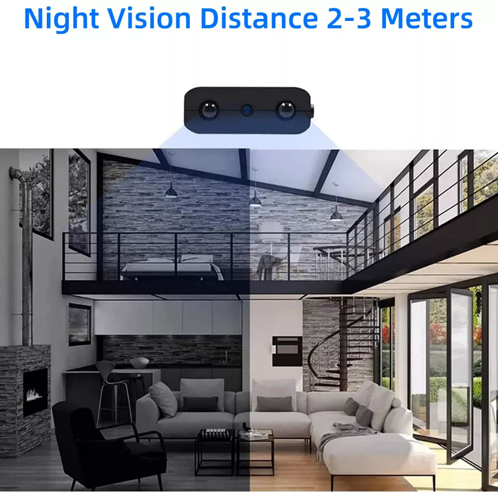 Micro2025 Edition HD Camera With Audio Night Vision Indoor