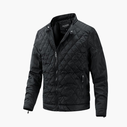 Light Men's Quilted Jacket - Diamond, Insulated