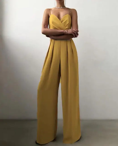 Variant image for Elegant Black Women's Jumpsuit with Fitted Silhouette for Versatile Fashion and All-Day Comfort-7