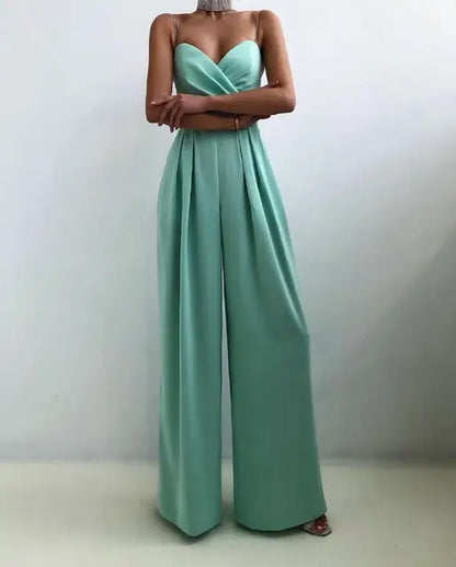 Elegant Black Women's Jumpsuit with Fitted Silhouette for Versatile Fashion and All-Day Comfort-4