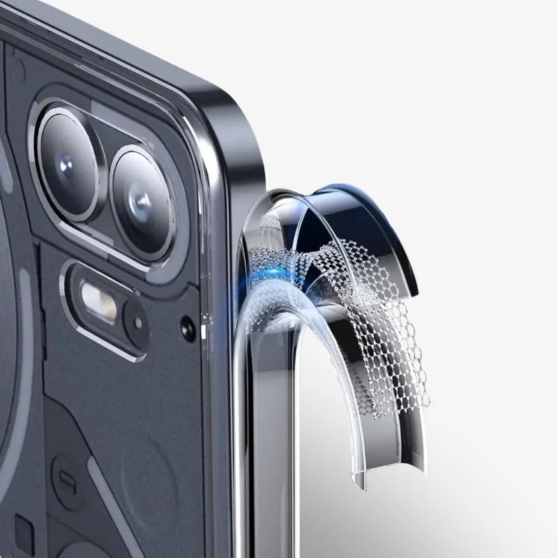 Phone Nothing 2 Clear Case Drop Tested Slim Protection