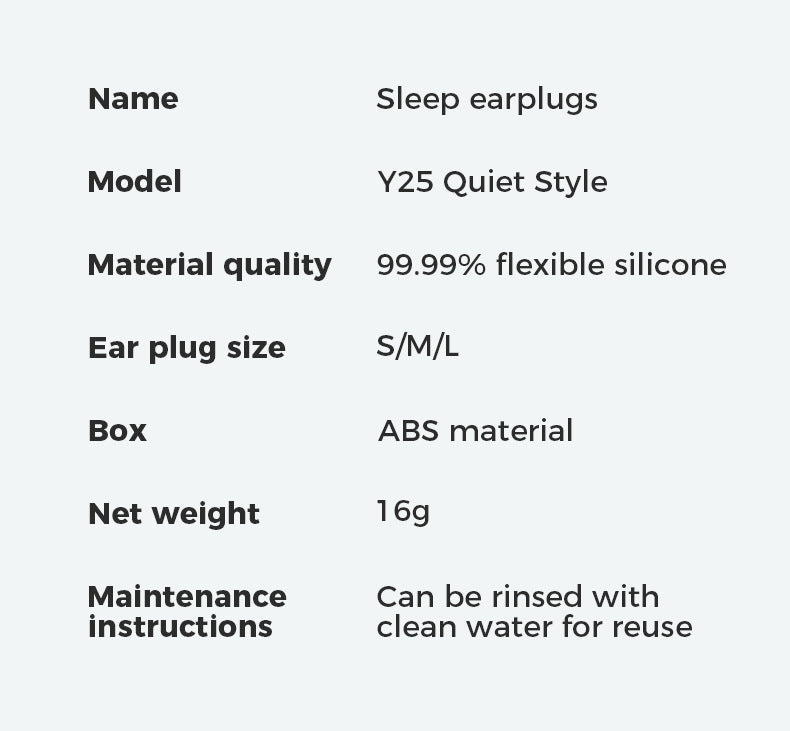 Silicone Ear Plugs For Sleep Soundproof Noise Reduction, Cozy Sleep Aid Fall 2026 Gift