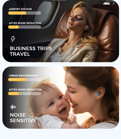 Silicone Ear Plugs For Sleep Soundproof Noise Reduction, Cozy Sleep Aid Fall 2026 Gift