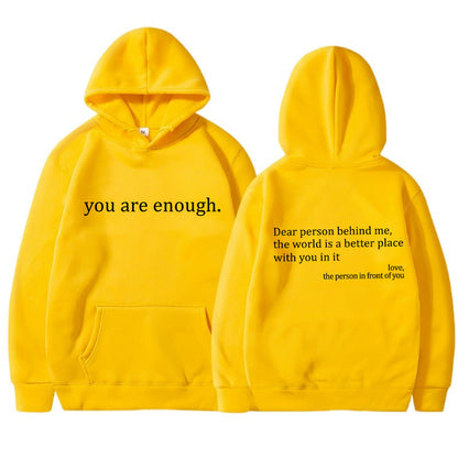 Plush Cozy Unisex Hoodie - Relaxed Fit, Cotton, Regular
