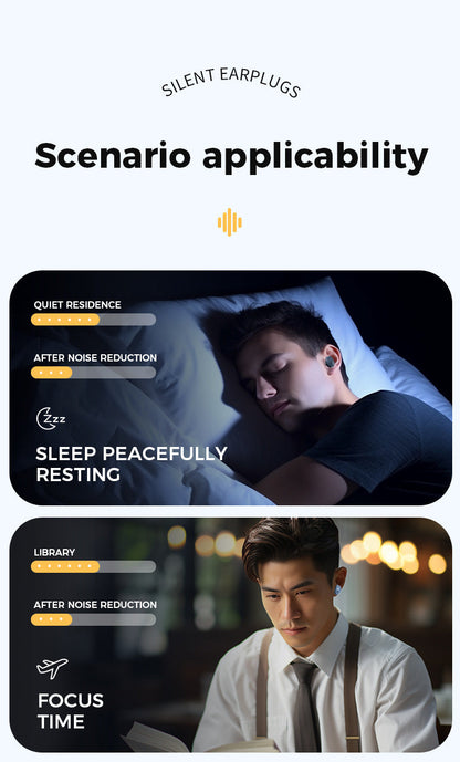 Silicone Ear Plugs For Sleep Soundproof Noise Reduction, Cozy Sleep Aid Fall 2026 Gift