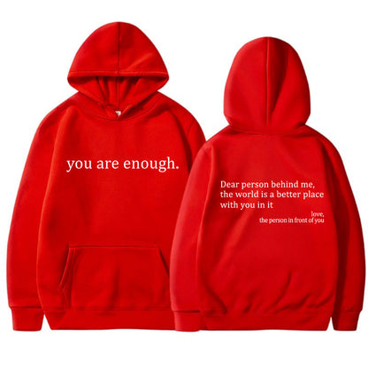 Plush Cozy Unisex Hoodie - Relaxed Fit, Cotton, Regular