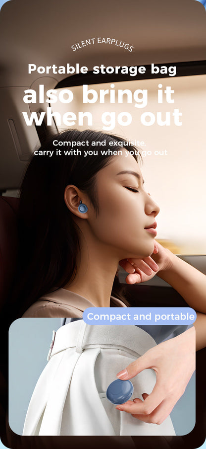 Silicone Ear Plugs For Sleep Soundproof Noise Reduction, Cozy Sleep Aid Fall 2026 Gift