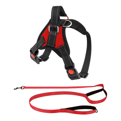 Dog Harness No-Choke Flexible Safety Harness Fall 2025 Trend Breathable Padding For Gentle Control