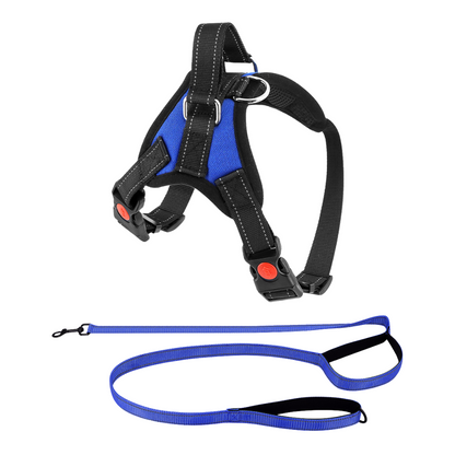 Dog Harness No-Choke Flexible Safety Harness Fall 2025 Trend Breathable Padding For Gentle Control