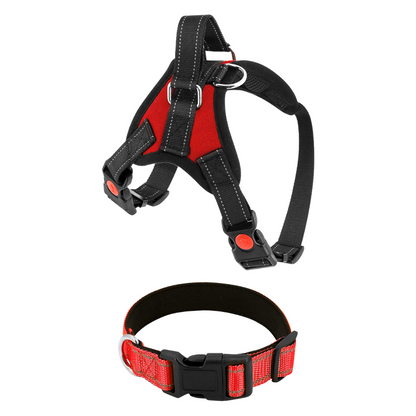 Dog Harness No-Choke Flexible Safety Harness Fall 2025 Trend Breathable Padding For Gentle Control