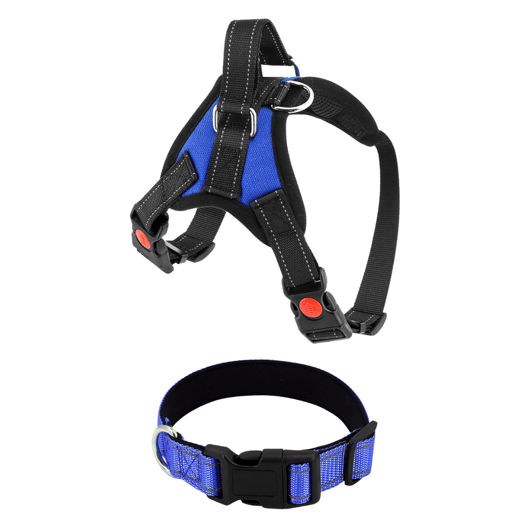 Dog Harness No-Choke Flexible Safety Harness Fall 2025 Trend Breathable Padding For Gentle Control