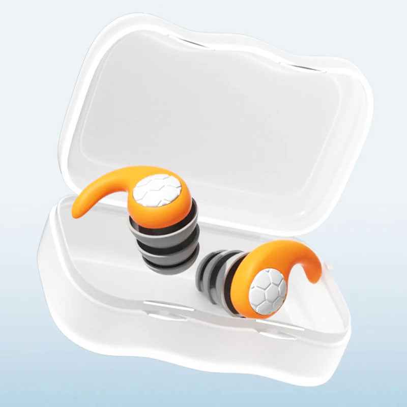 Cancelling Noise Silicone Earplugs Reusable Sleep Aid