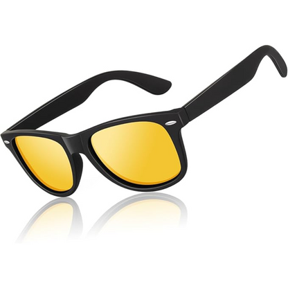 Polarisierte Unisex-Sonnenbrille im Retro-Stil – 80er Jahre Design, leicht, für Sommeraktivitäten 4