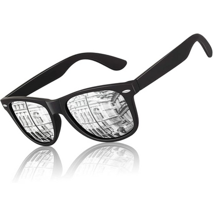 Polarisierte Unisex-Sonnenbrille im Retro-Stil – 80er Jahre Design, leicht, für Sommeraktivitäten 6