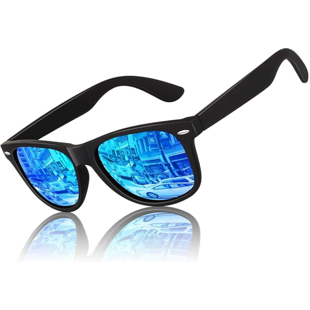 Polarisierte Unisex-Sonnenbrille im Retro-Stil – 80er Jahre Design, leicht, für Sommeraktivitäten 7