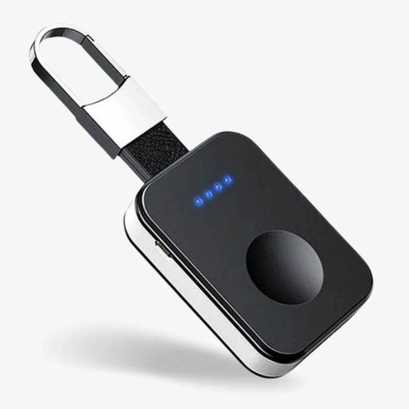 Travel-Friendly Smartwatch Keychain Charger Travel-Friendly Travel Power