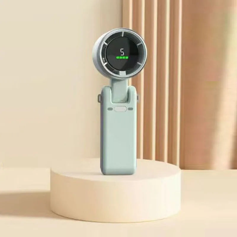 Portable Mini Fan, 180-Degree Folding Design, Battery Operated Hand Held Personal Fan with High-Speed Turbo Functionality 7