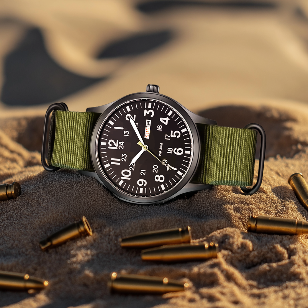 Robuste Herren-Armbanduhr – wasserdicht, kratzfest, für Outdoor-Abenteuer 4