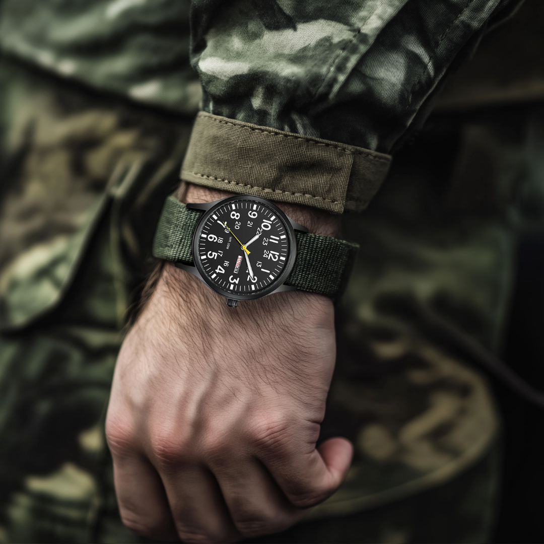 Robuste Herren-Armbanduhr – wasserdicht, kratzfest, für Outdoor-Abenteuer 5