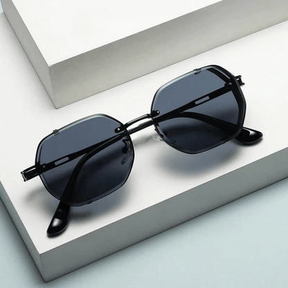 Robuste Herren-Sonnenbrille – eleganter Stahlrahmen, UV400-Schutz, für Freizeit und Reisen 4