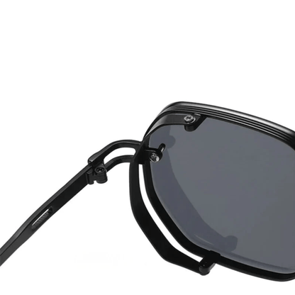Robuste Herren-Sonnenbrille – eleganter Stahlrahmen, UV400-Schutz, für Freizeit und Reisen 5