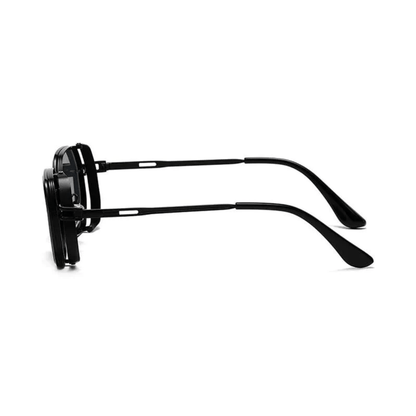 Robuste Herren-Sonnenbrille – eleganter Stahlrahmen, UV400-Schutz, für Freizeit und Reisen 7