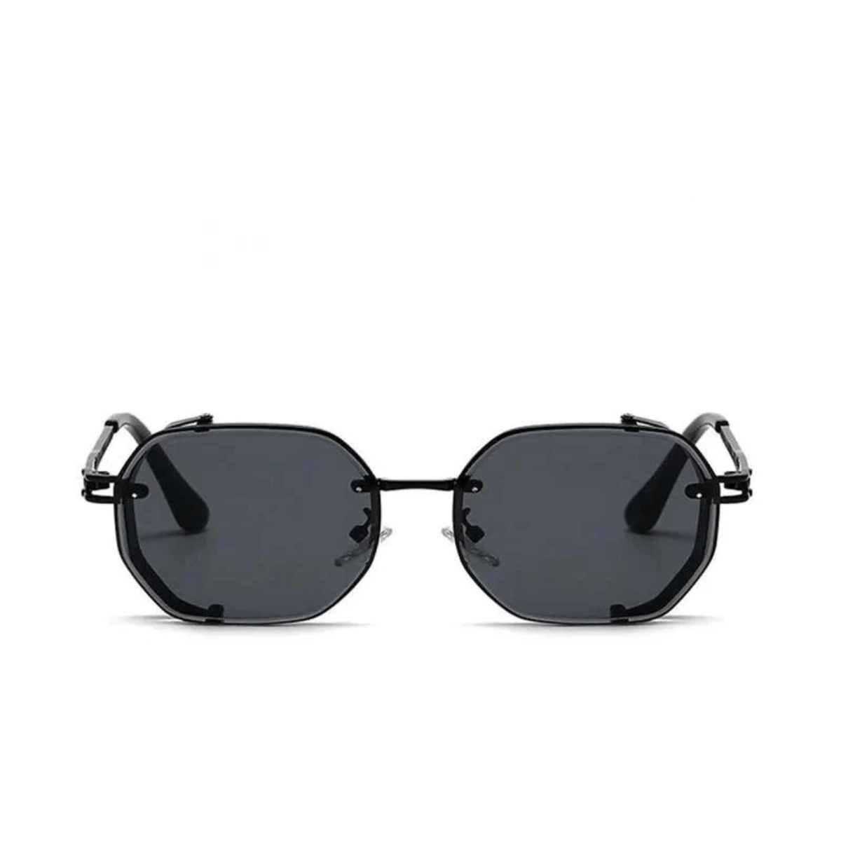 Robuste Herren-Sonnenbrille – eleganter Stahlrahmen, UV400-Schutz, für Freizeit und Reisen 8
