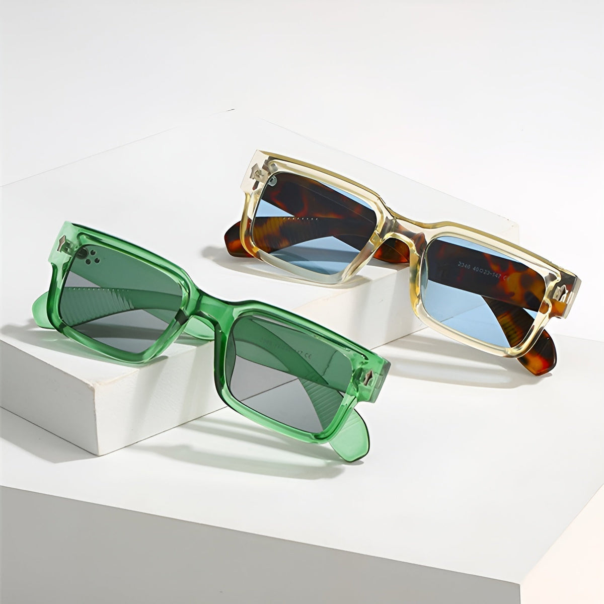 Robuste Herren Sonnenbrille – klassisches Retro-Design, kratzfest, für den Alltag 1