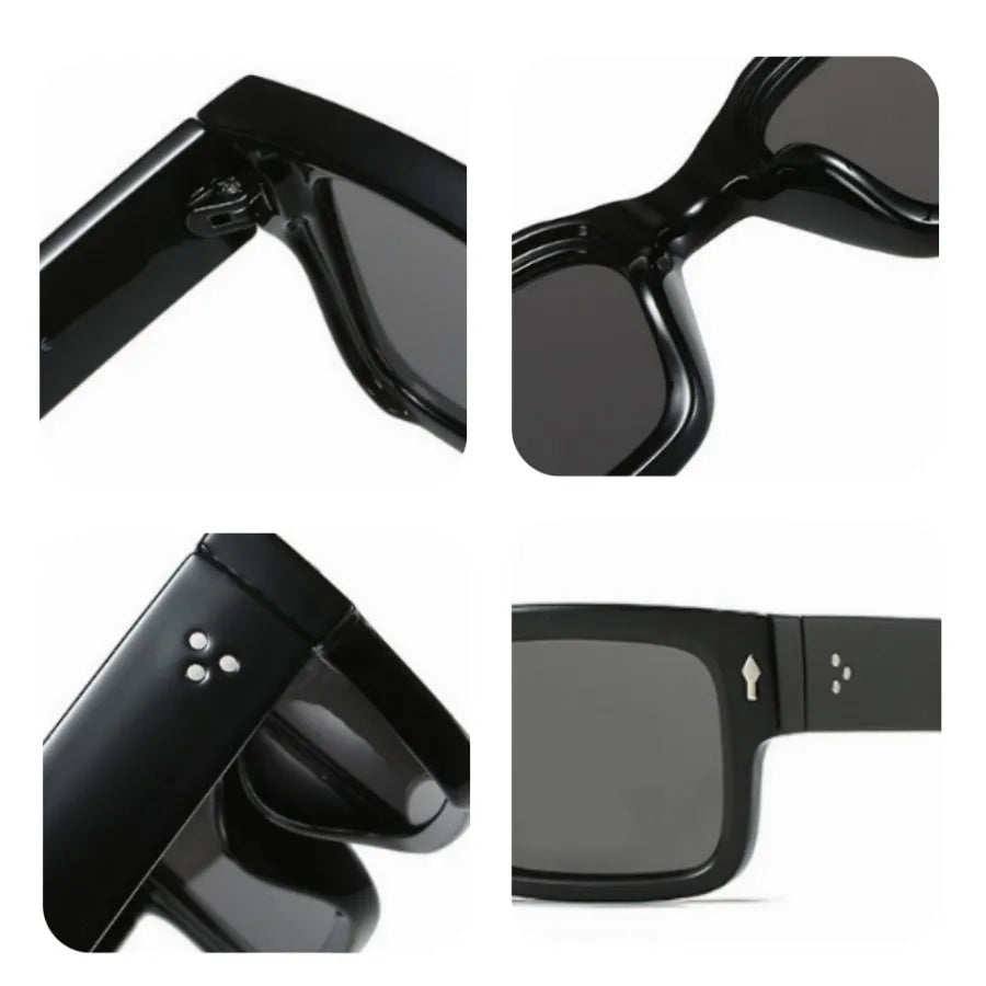 Robuste Herren Sonnenbrille – klassisches Retro-Design, kratzfest, für den Alltag 7