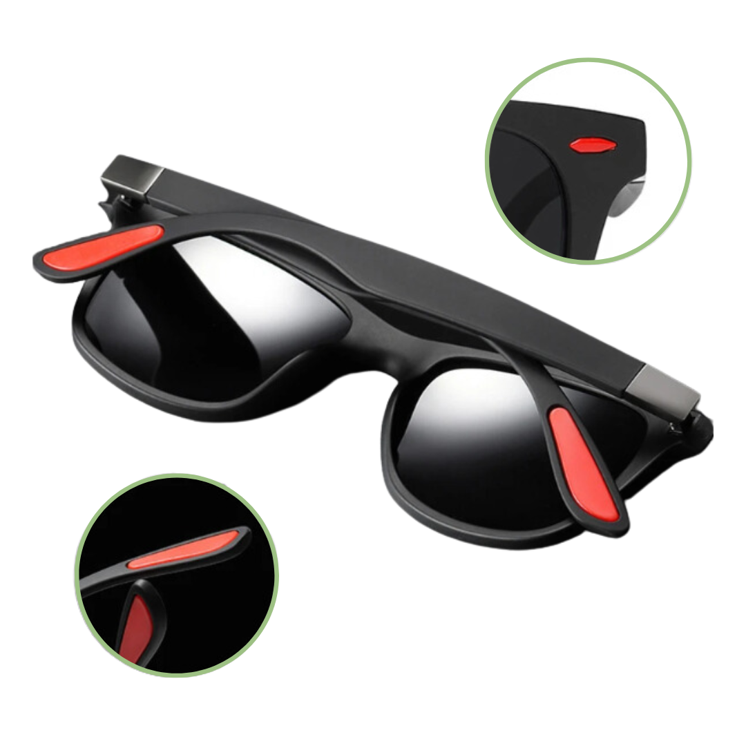Robuste Herren Sonnenbrille – polarisierte Gläser, UV-Schutz, für Outdoor-Aktivitäten 6