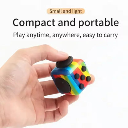 Cube Fidget Antistress Spinner Toy Sensory Stress Relief
