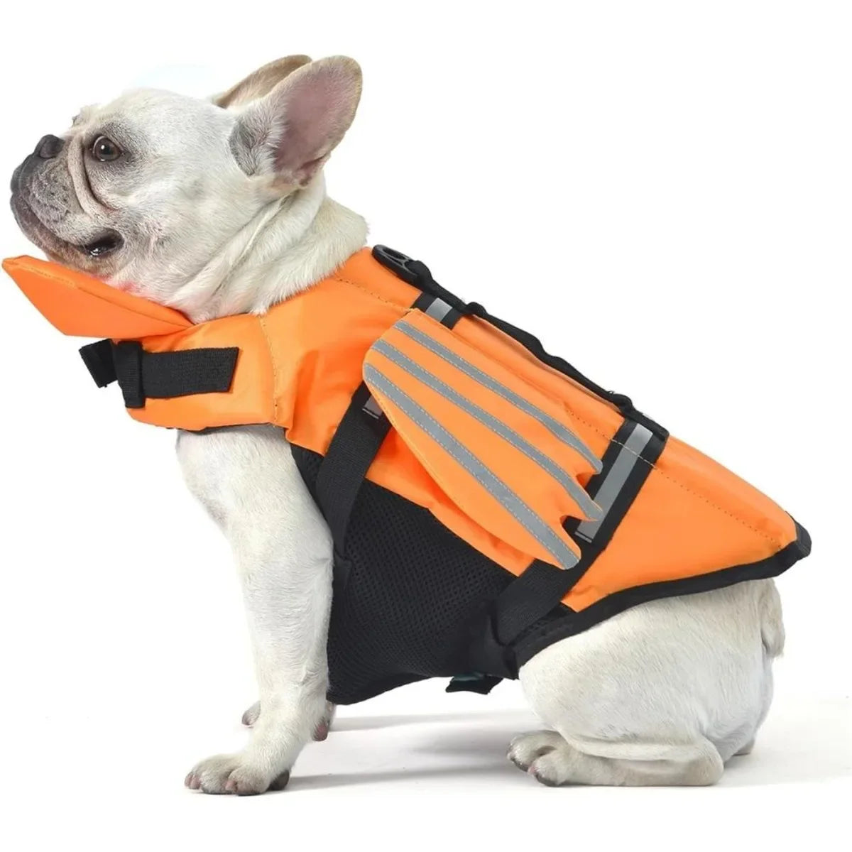 Reflective Flexible Oxford Swimming Vest All Sizes 2026 – Dog Life Jacket with Chin Float & Rescue Handle