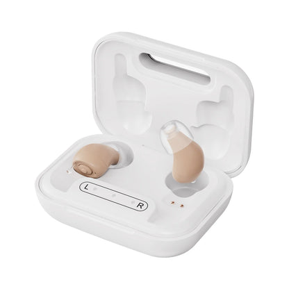 All-Day Comfort, Clear Sound, Volume Control – Battery-Powered Hearing Amplifier for Adults