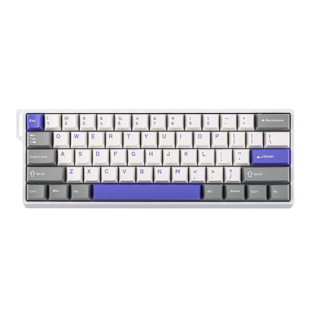 60 Mechanical Percent Hot Swap Keyboard Aluminum RGB Hall