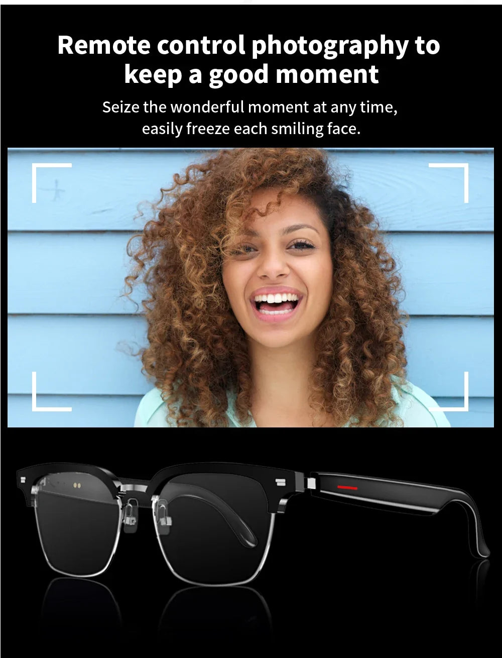 Glasses Smart Blue Light Polarized Audio Sunglasses