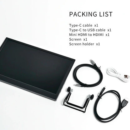 Travel-Friendly 11.6 Inch HDMI Monitor 1366x768 Gaming Display