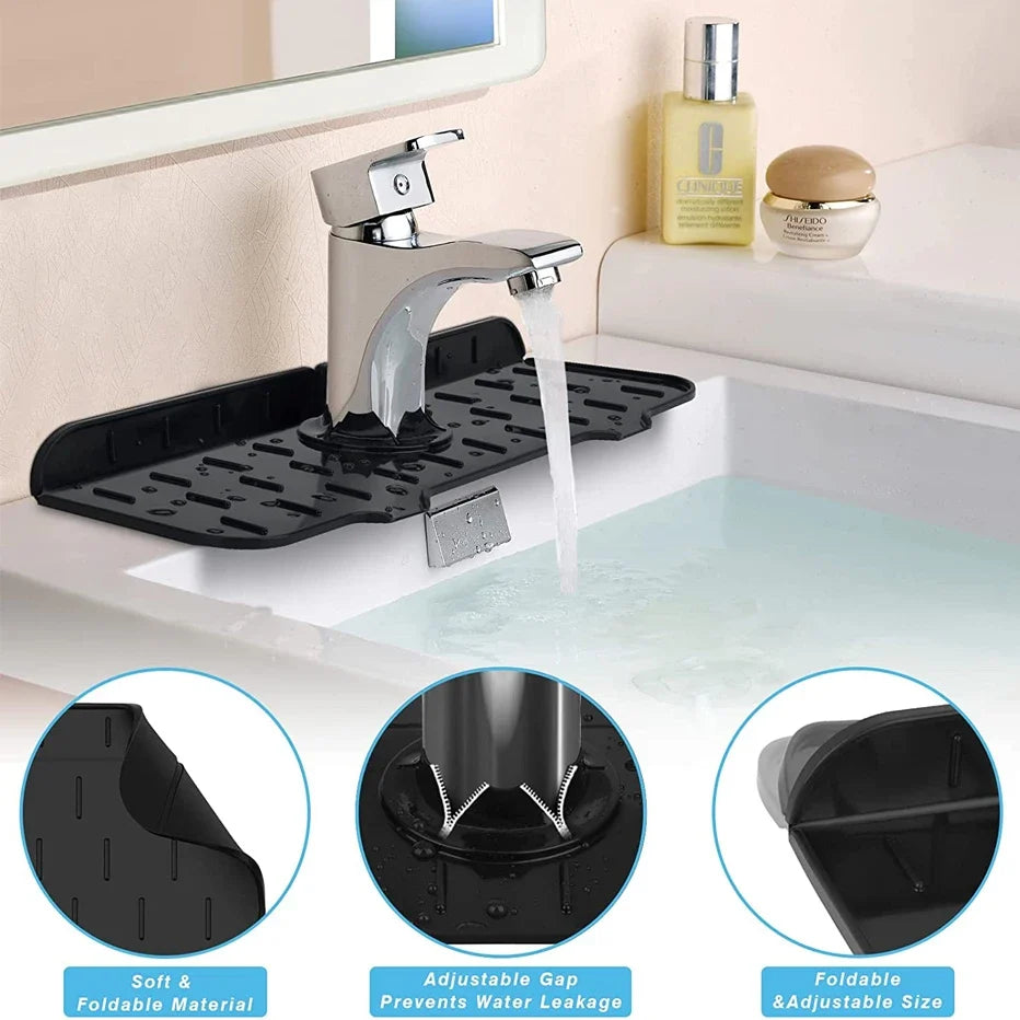 Splash Sink Guard Silicone Mat Countertop Protector