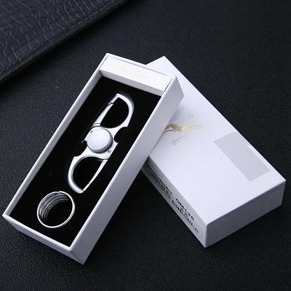 Fidget2025 Edition Spinner Keychain Stainless Steel EDC Gift
