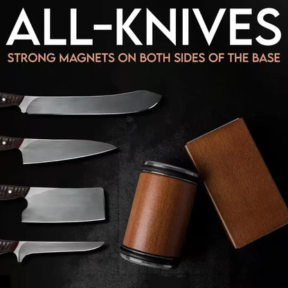 15° & 20° Angle Roller Kitchen Device 2026 – Rolling Diamond Knife Sharpener Kit with Magnetic Holder