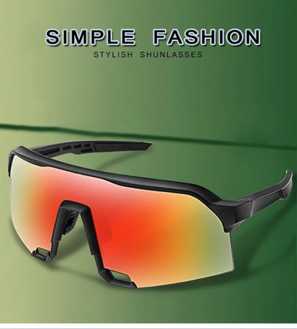 UV400 polycarbonate lenses, cycling, running, fishing – Light unisex sports sunglasses