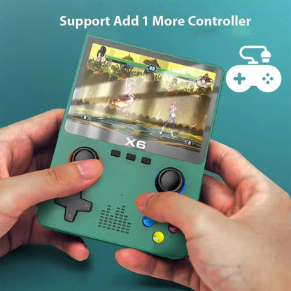 Hand-Held Game Console 3.5 Inch IPS Screen Dual Joystick Retro Travel-Friendly Console Fall 2025 10000 Games Long Battery Gift