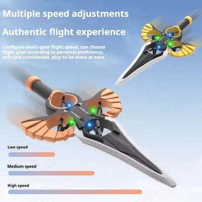 Sword Flying Toy Gesture Control Foam RC Stunt Toy Outdoor
