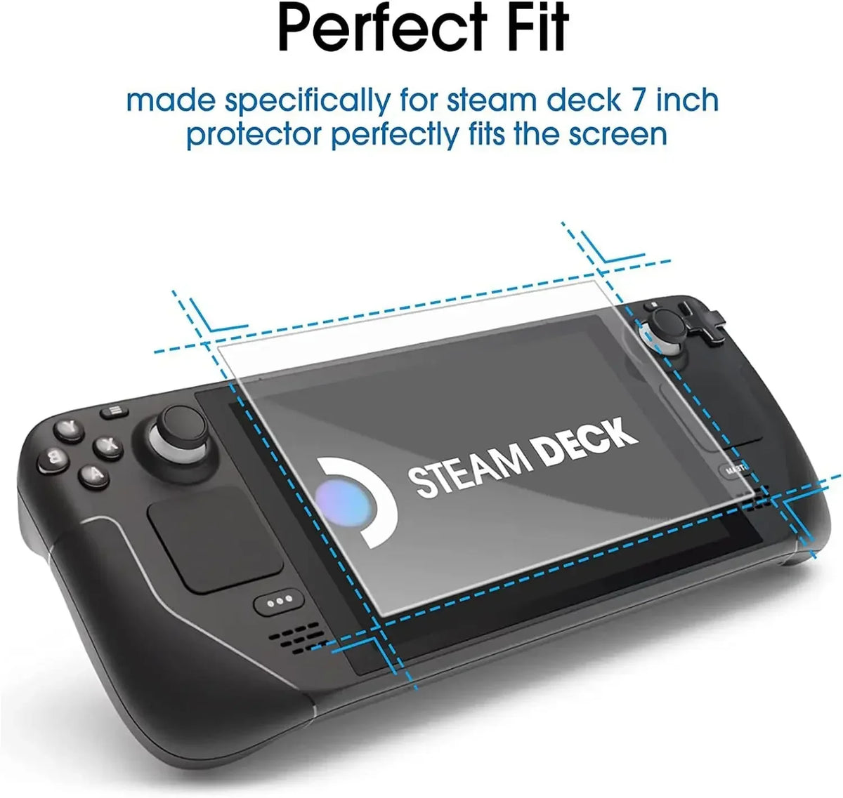7 Inch Tempered Glass Screen Protector For Hand-Held OLED