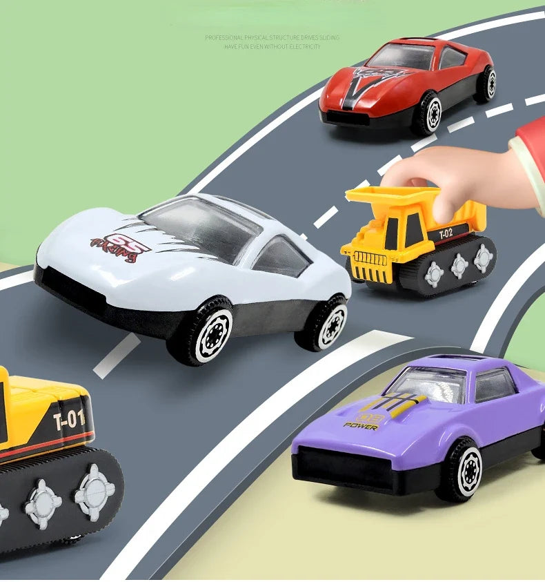 Calendar Advent Car Toys Box Kids 24 Day Christmas Gift