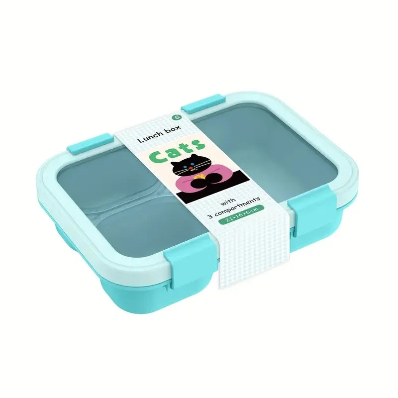 Bento2026 Edition Box Leakproof Lunch Box, Stackable Design With Carry Handles, Back To School