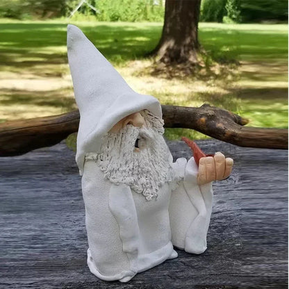 Gnome Garden Statue Resin Provocative Middle Finger Figurine, Outdoor Garden Decor TikTok Viral Fall 2026 Gift