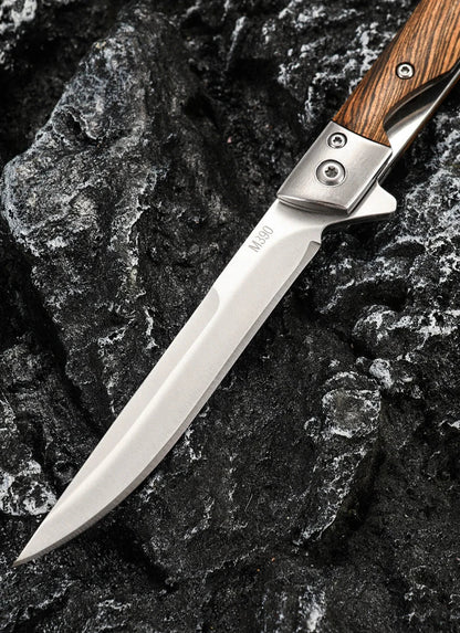 Outdoor Camping Multi-Use EDC 2026 – Damascus Pattern Folding Pocket Knife Stainless Steel