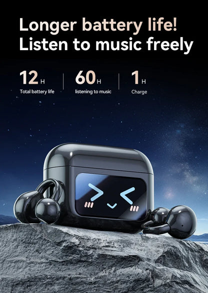 Cordless Translator Earbuds Touch Screen Case 144 Languages